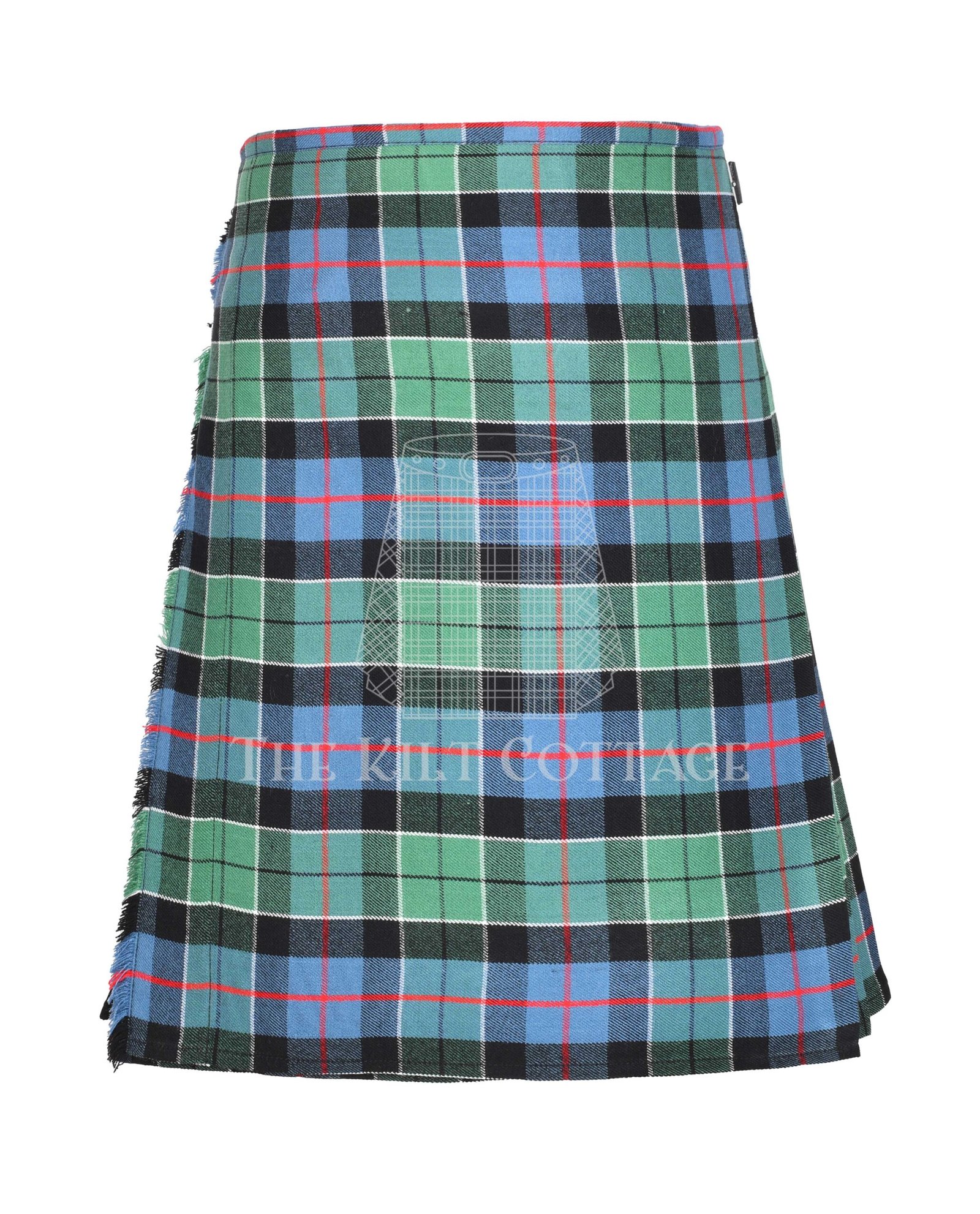 Leslie Green Tartan 8 Yard Kilt