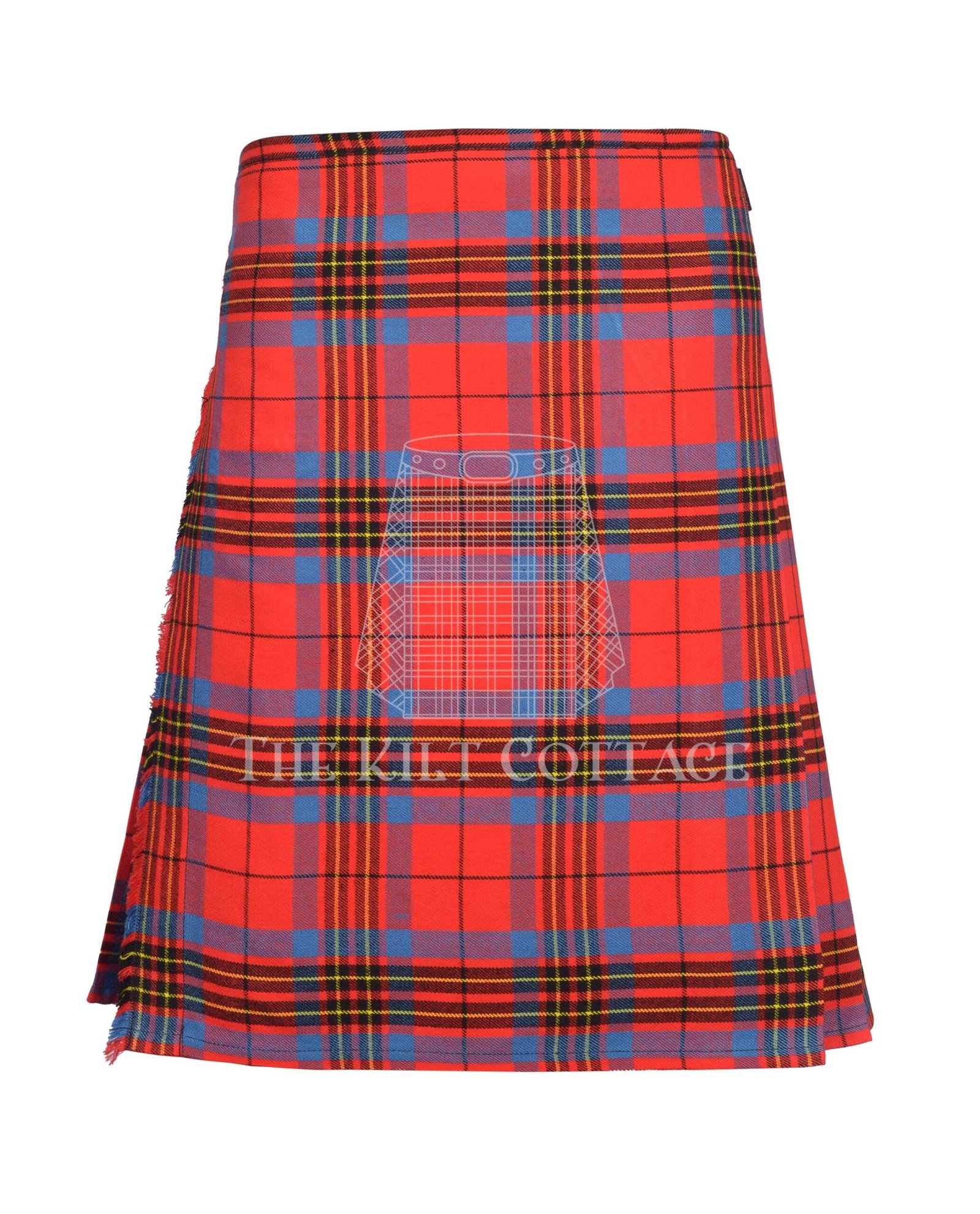 Leslie Red Ancient Tartan 8 Yard Kilt