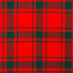 MacDonald of Sleat Modern Tartan Fabric showcases vibrant reds, deep blues, and rich greens in a bold modern sett—perfect for kilts, clan wear, and Scottish-themed décor.