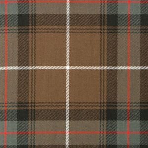 MacDonald of the Isles Hunting Modern Lightweight Tartan is a green-based tartan with shades of blue. Woven using 100% Pure New Acrylic Wool this tartan is available for made to measure products, accessories, soft furnishings and craft projects. Made here in our mill in Selkirk, Scotland. MacDonald of the Isles Somerled of the Isles, founder of Clan Donald, expelled the Norsemen from the Isles in the 12th century. He was killed in 1164 when engaged in the battle against King Malcolm IV. John, son of Angus Og, who supported Robert the Bruce, took the title of "Lord of the Isles