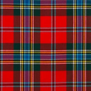 MacLean of Duart Modern Tartan Fabric