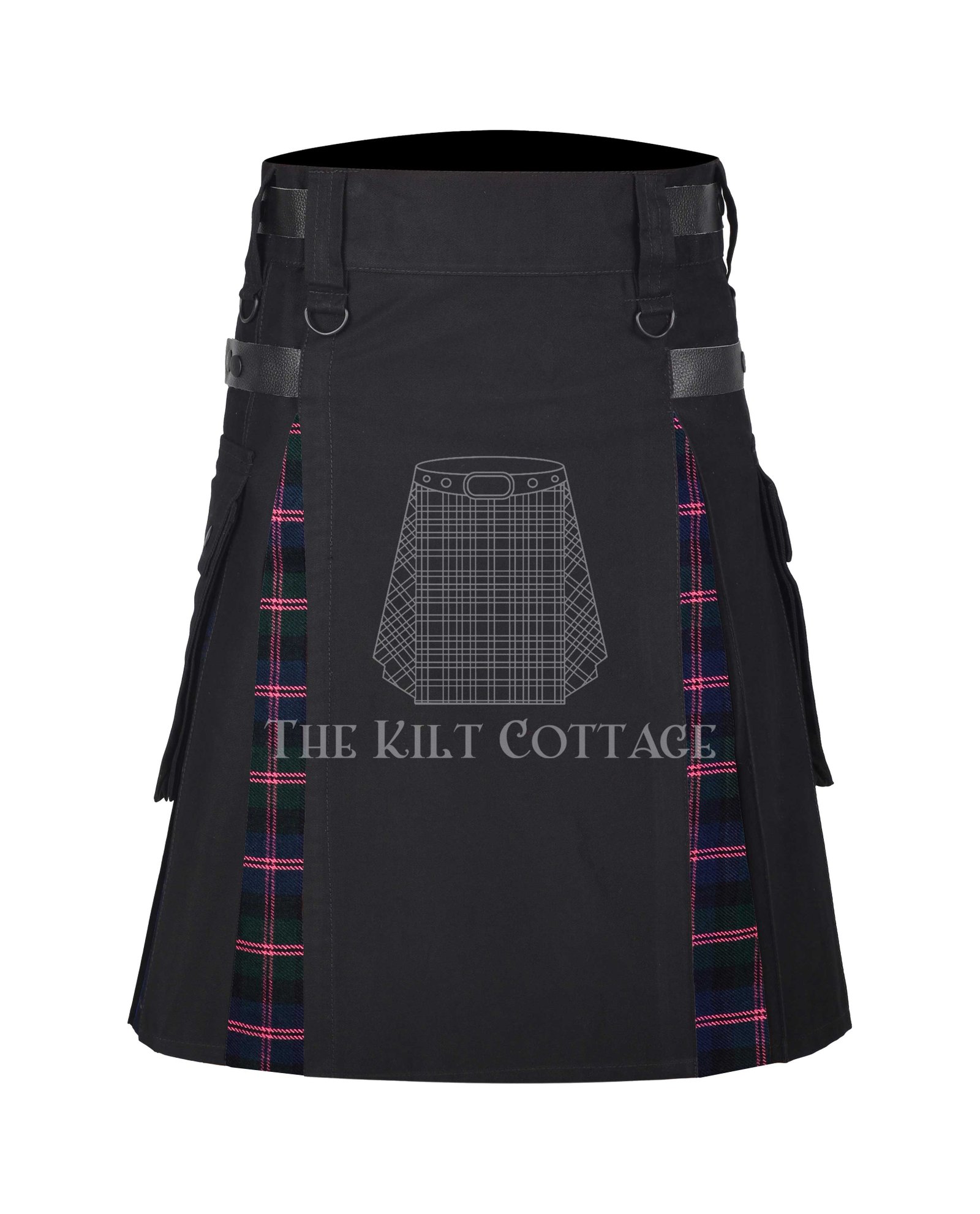 MacThomas-Tartan-Hybrid-kilt; MacThomas Tartan Hybrid Kilt