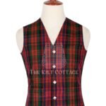 Macdonald Tartan 5 Buttons Argyll Waistcoat