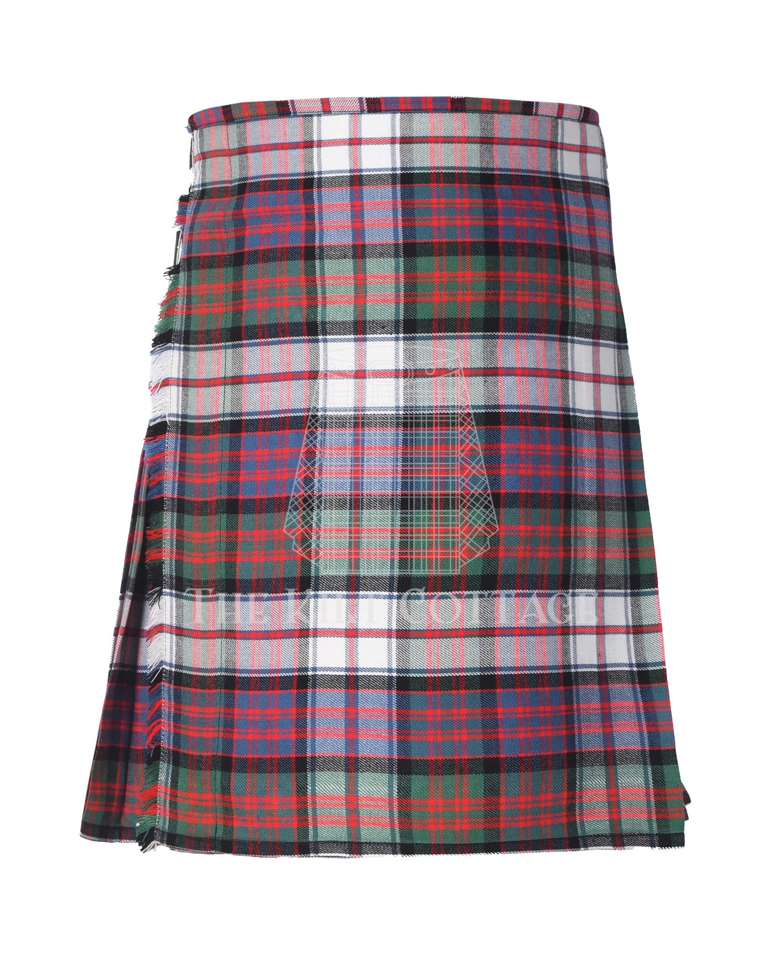 Macdonald Dress Ancient Tartan 8 Yard Kilt
