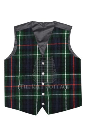 MacKenzie Tartan 5 Buttons Argyll Waistcoat