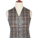 MacKenzie Weathered Tartan 5 Buttons Argyll Waistcoat