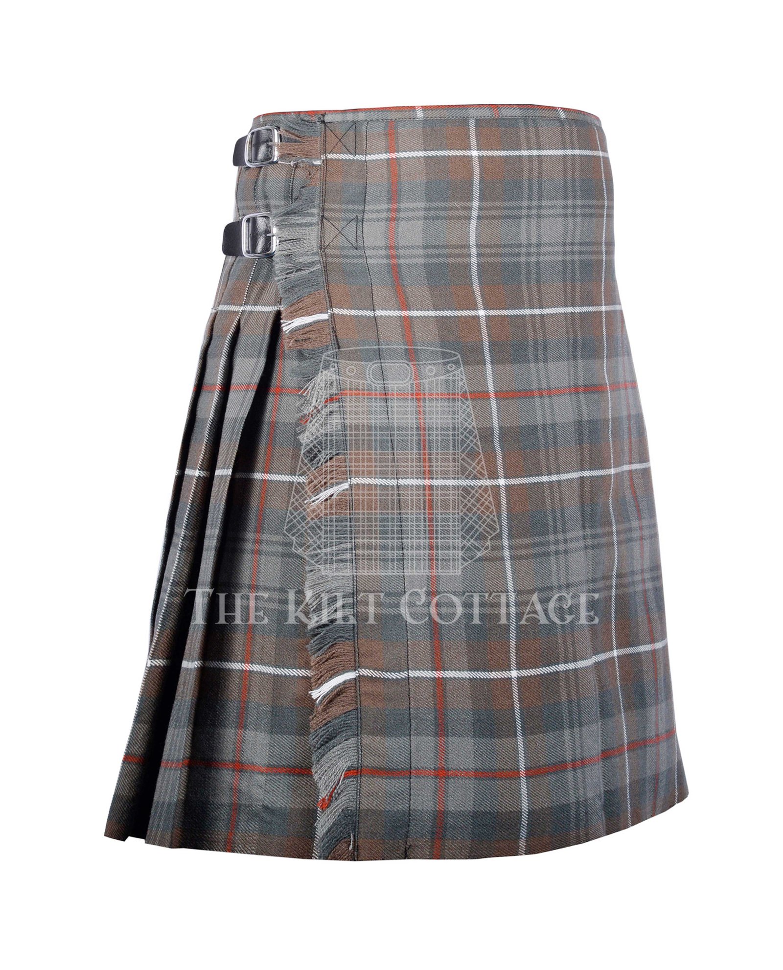 Mackenzie Weathered Tartan 8 Yard Kilt Mackenzie Weathered Tartan 8 Yard Kilt