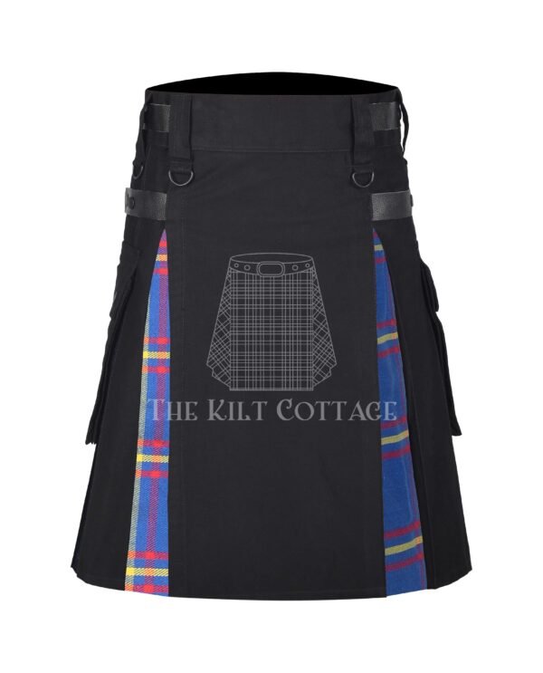 Maclain of Lucbhui Ancient Tartan Hybrid Kilt