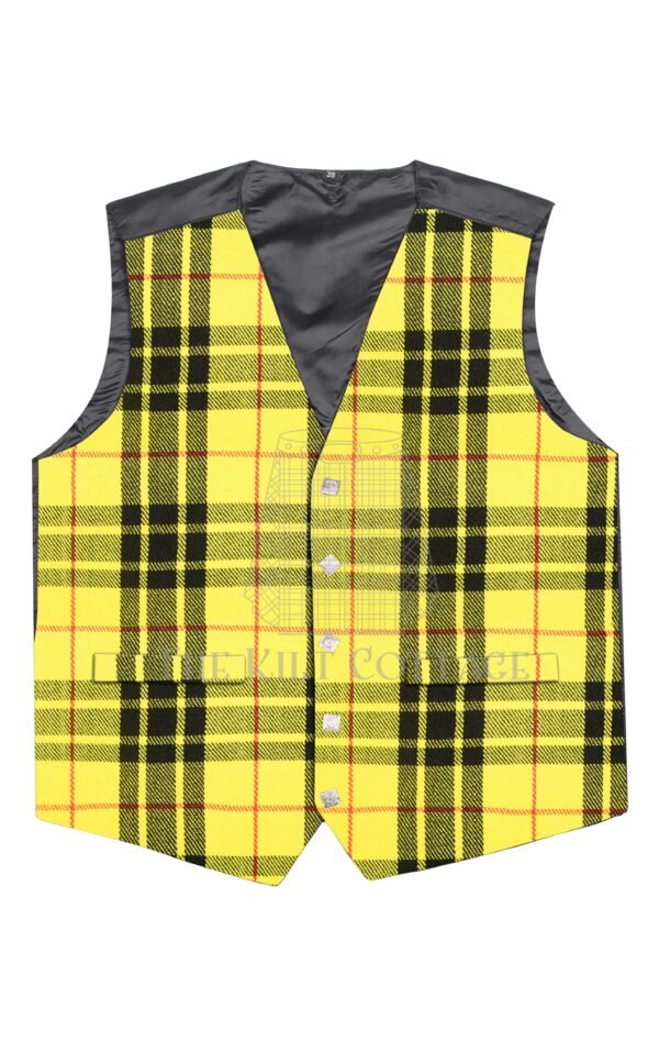 Macleod Of Lewis Tartan 5 Buttons Argyll Waistcoat