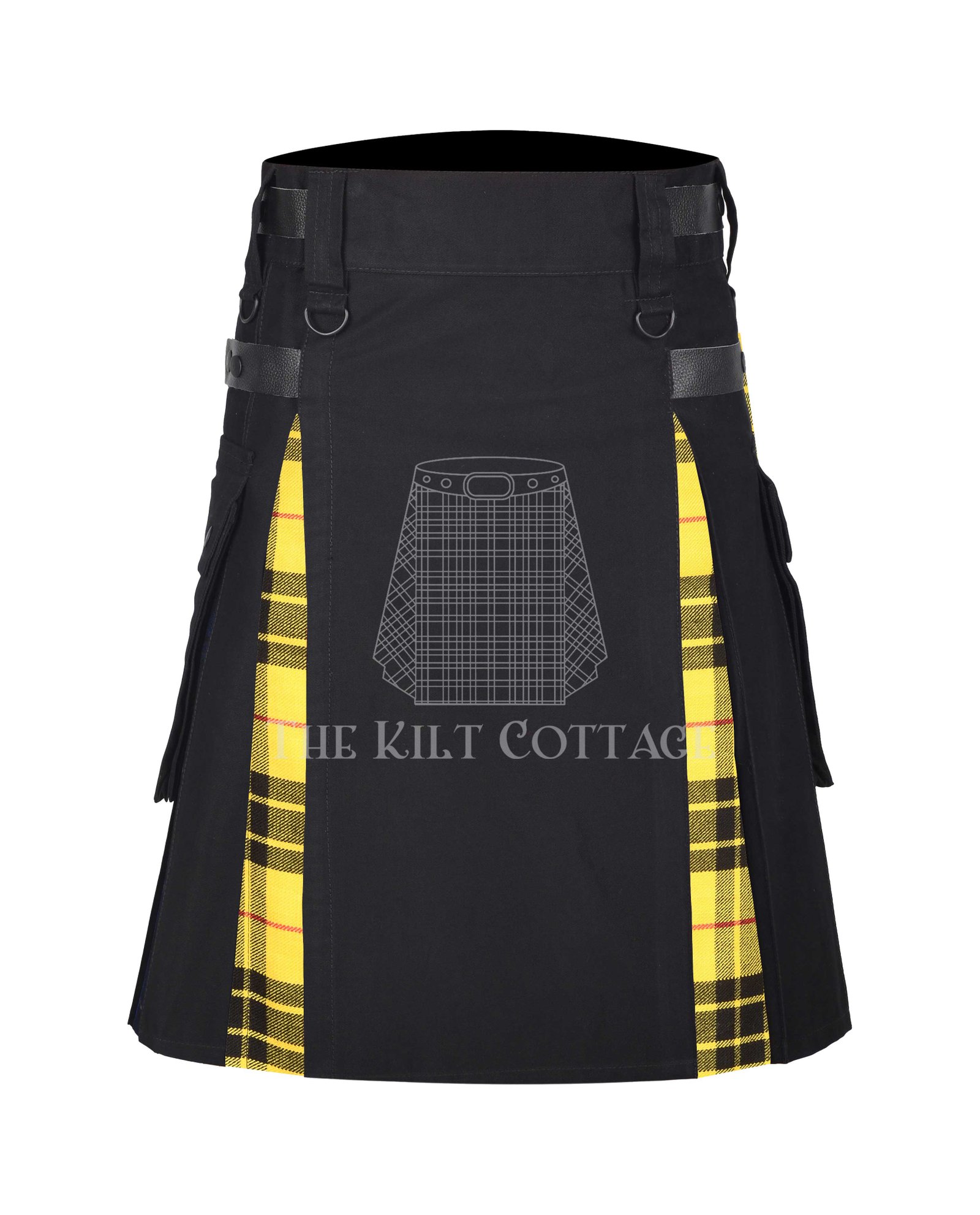 Macleod-of-Lewis-Tartan-8-yard-hybrid-kilt Macleod of Lewis Tartan Hybrid Kilt