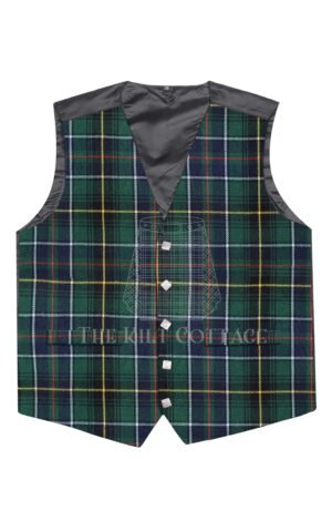MacInnes Tartan 5 Buttons Argyll Waistcoat