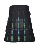 MacNeil of Barra Ancient Tartan Hybrid Kilt
