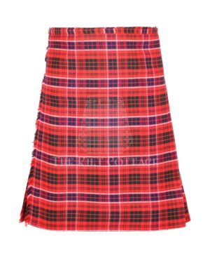 Macrae Red Tartan 8 Yard Kilt