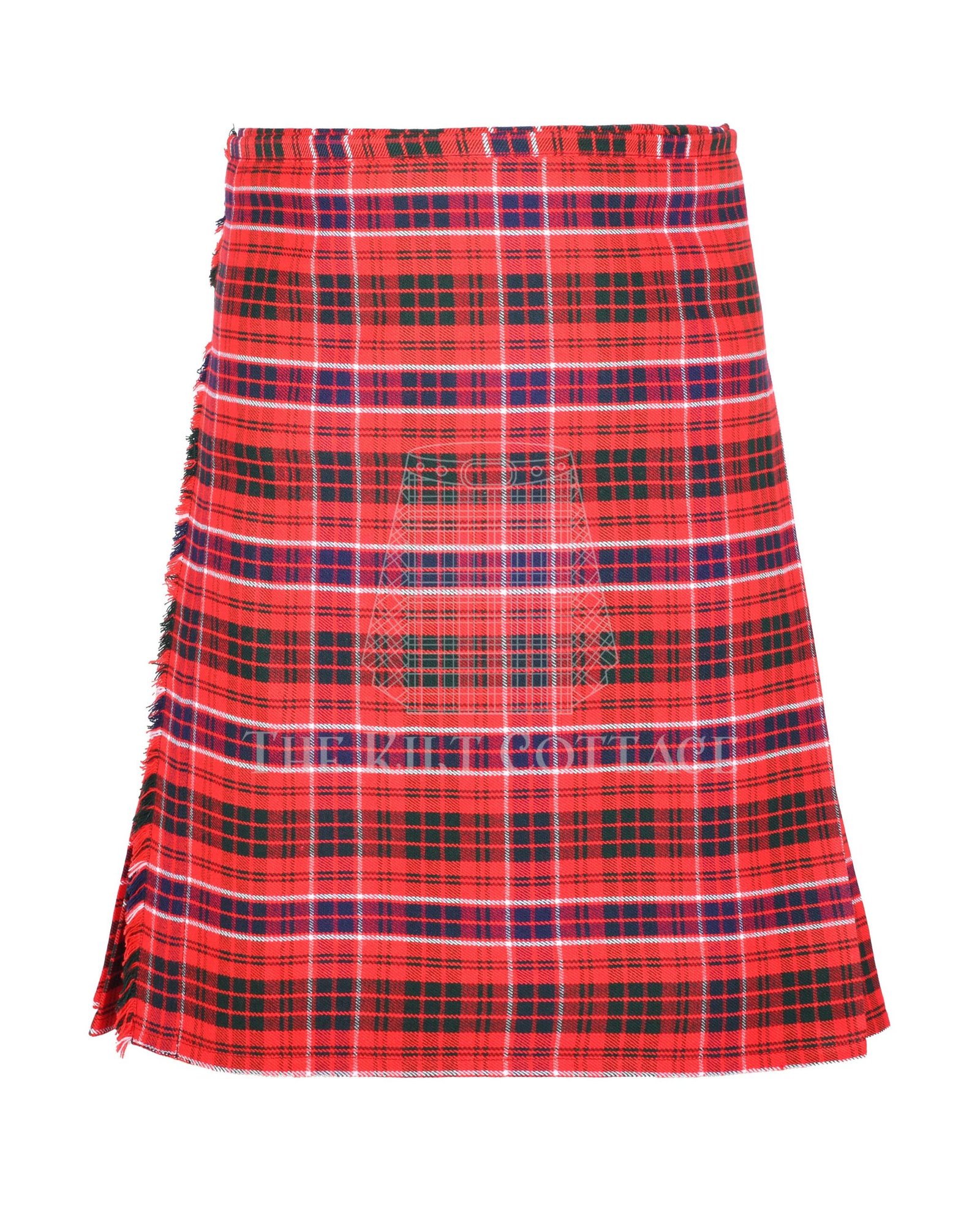 Macrae Red Tartan 8 Yard Kilt