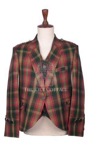 Maple Leaf Tartan Argyll Jacket and Waistcoat