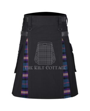 Masonic Tartan Hybrid Kilt