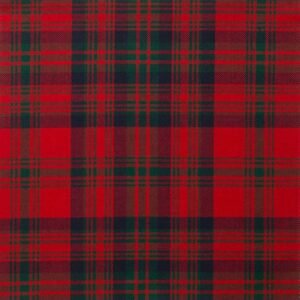 Matheson Red Modern Tartan Fabric