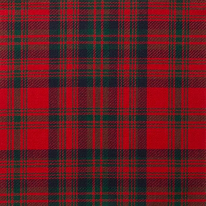 Matheson Red Modern Tartan Fabric