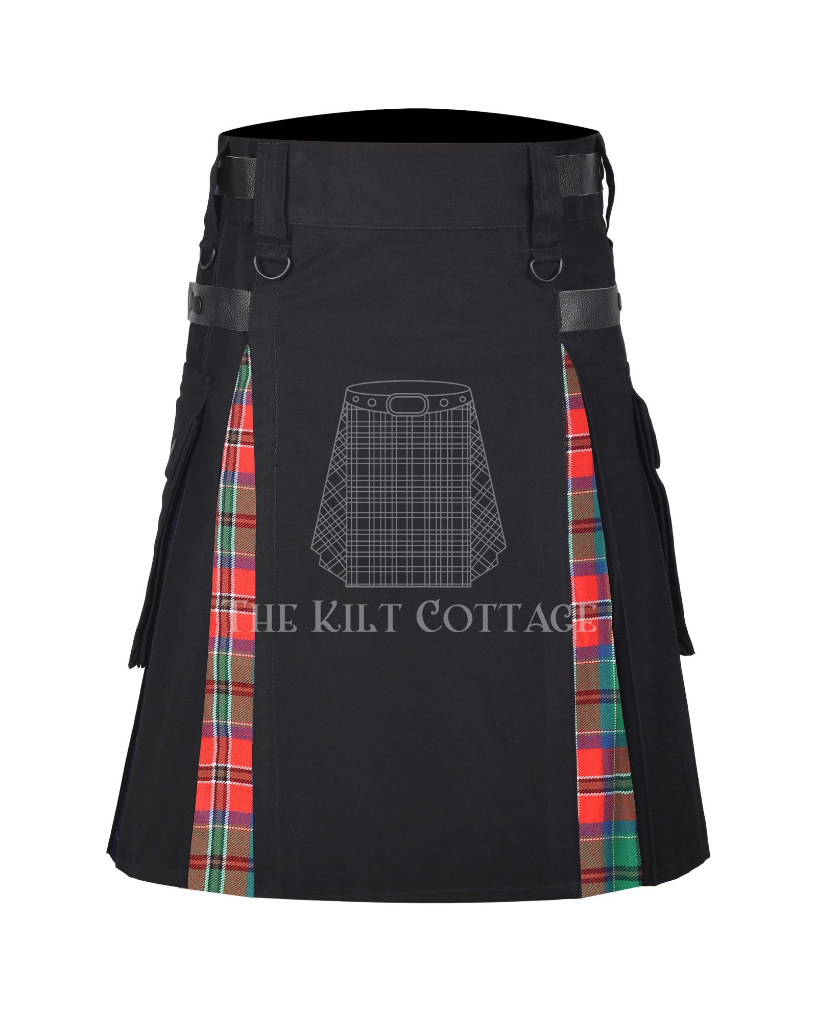 McCulloch-Ancient-Hybrid-kilt McCulloch Ancient Tartan Hybrid Kilt