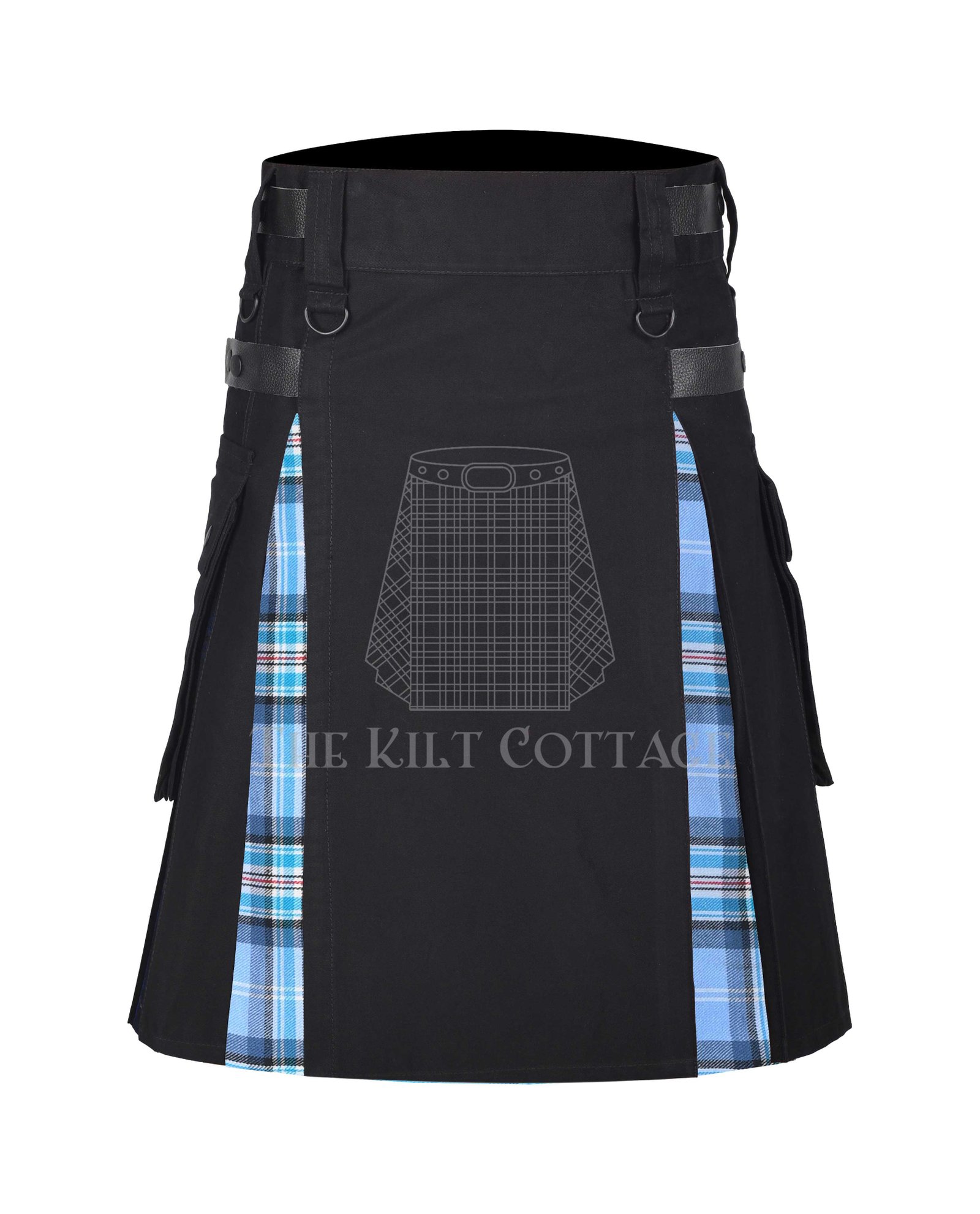 Princes Diana Tartan Hybrid kilt Princes Diana Tartan Hybrid kilt