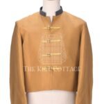 Qing Dynesty Tunic Mustard Yellow Jacket