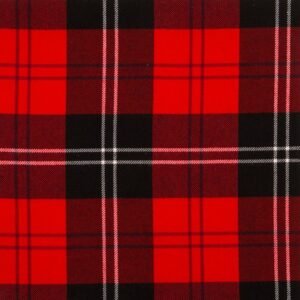 Ramsay Red Modern Tartan Fabric