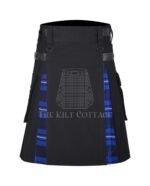 Ramsey blue Tartan Hybrid kilt