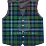 Robertson Hunting Tartan 5 Buttons Argyll Waistcoat