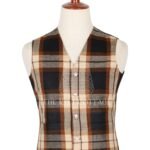 Rose Ancient Tartan 5 Buttons Argyll Waistcoat