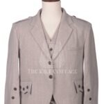 Rose Gold Tweed Argyll Jacket and Waistcoat