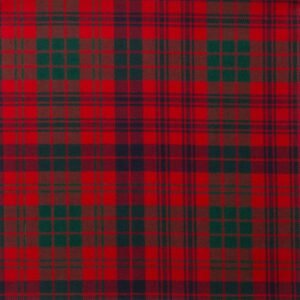 Ross Red Modern Tartan Fabric