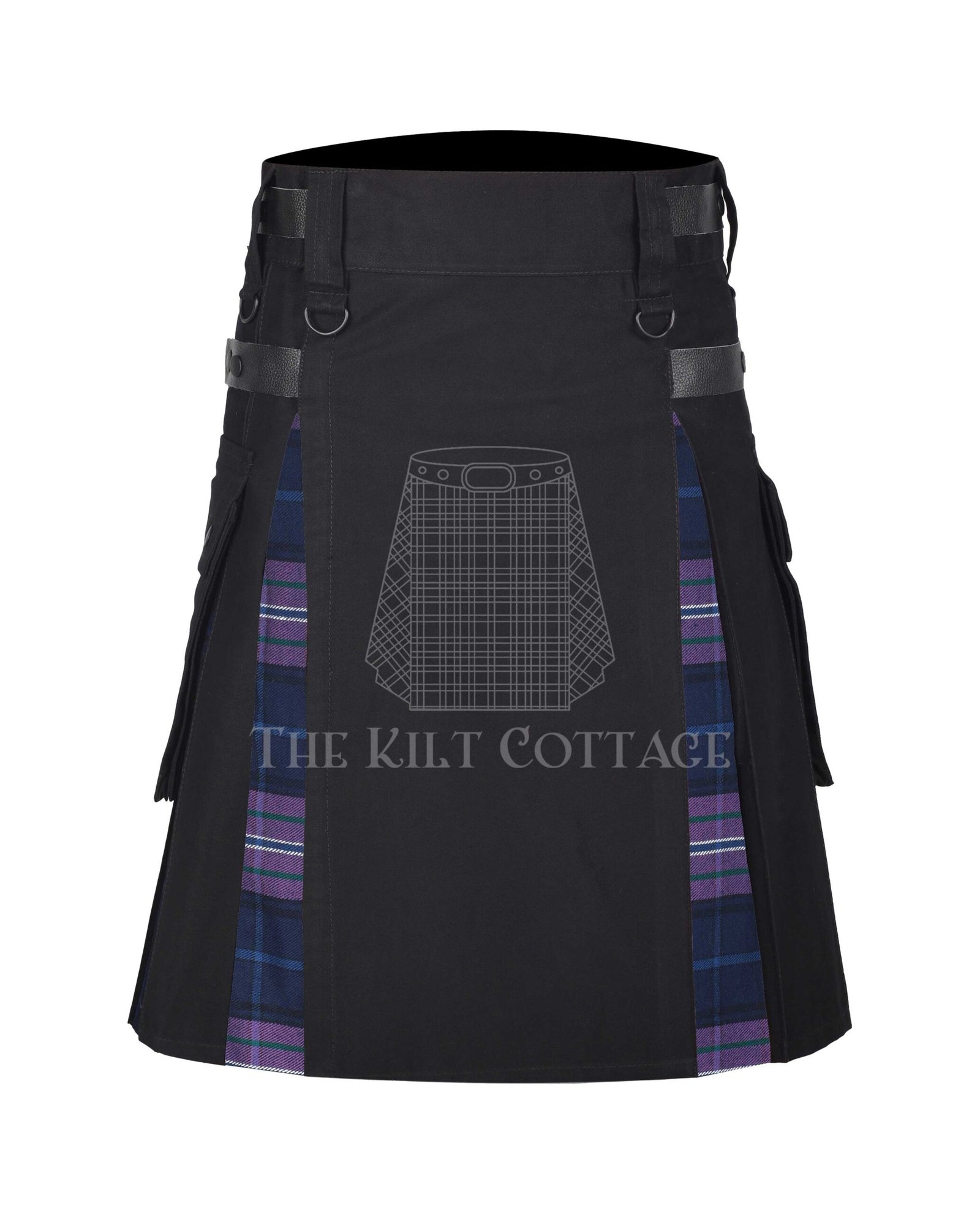 Scotland forever Modern Tartan Hybrid kilt