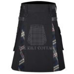 Scott Green Bias Apron Tartan Hybrid Kilt