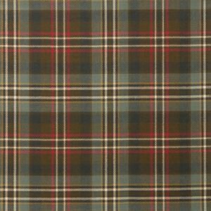 Scott Green Weathered Tartan Fabric