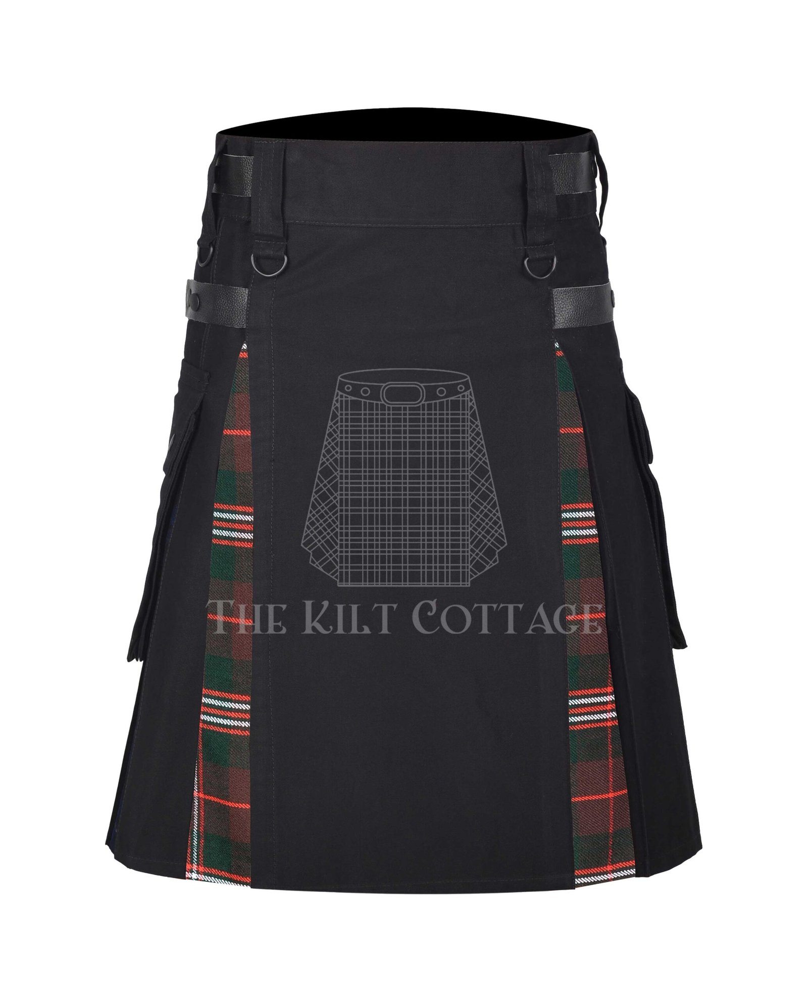 Scott Hunting Ancient Tartan Hybrid kilt
