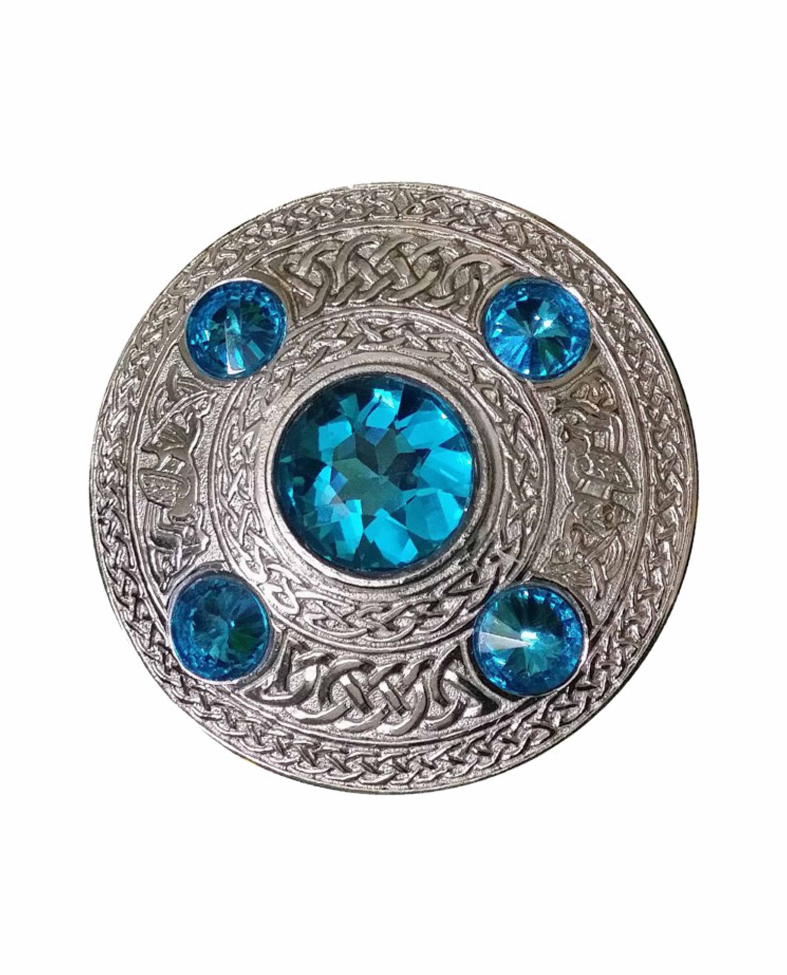 Galician Blue Scottish Brooch Galician Blue Scottish Brooch