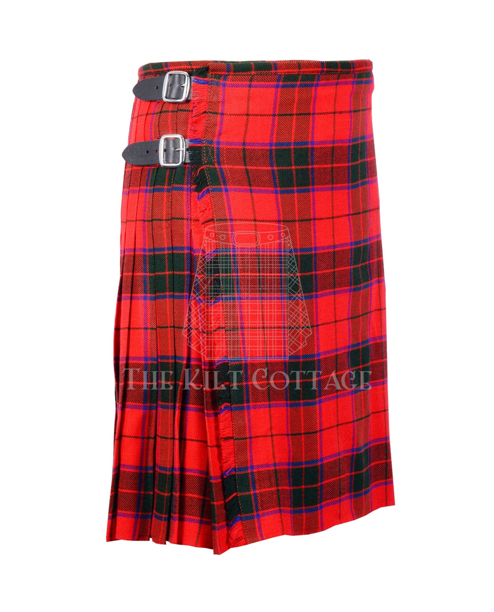 Scottish Rose Tartan 8 Yard Kilt