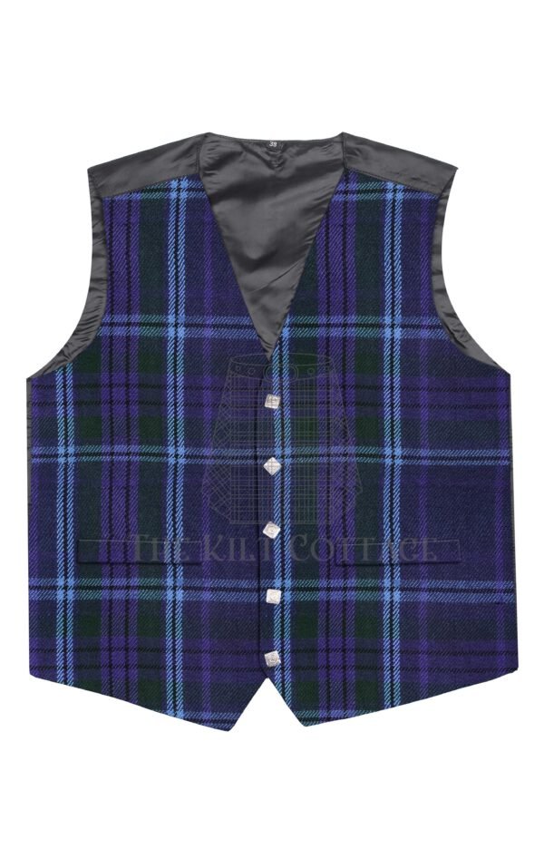 Spirit of Scotland Tartan 5 Buttons Argyll Waistcoat