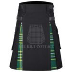 St Patrick Tartan Hybrid kilt
