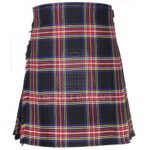 Stewart Black Tartan 8 Yard Kilt