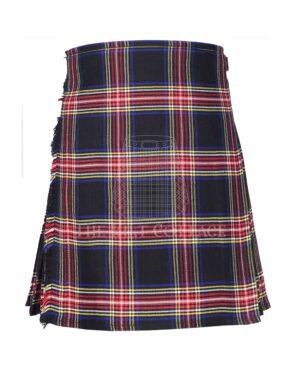 Stewart Black Tartan 8 Yard Kilt