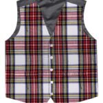 Stewart Dress Tartan 5 Buttons Argyll Waistcoat