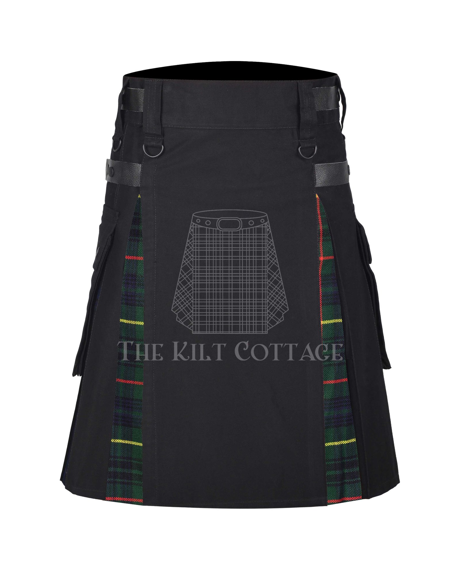 Stewart Hunting Tartan Hybrid kilt Stewart Hunting Tartan Hybrid kilt