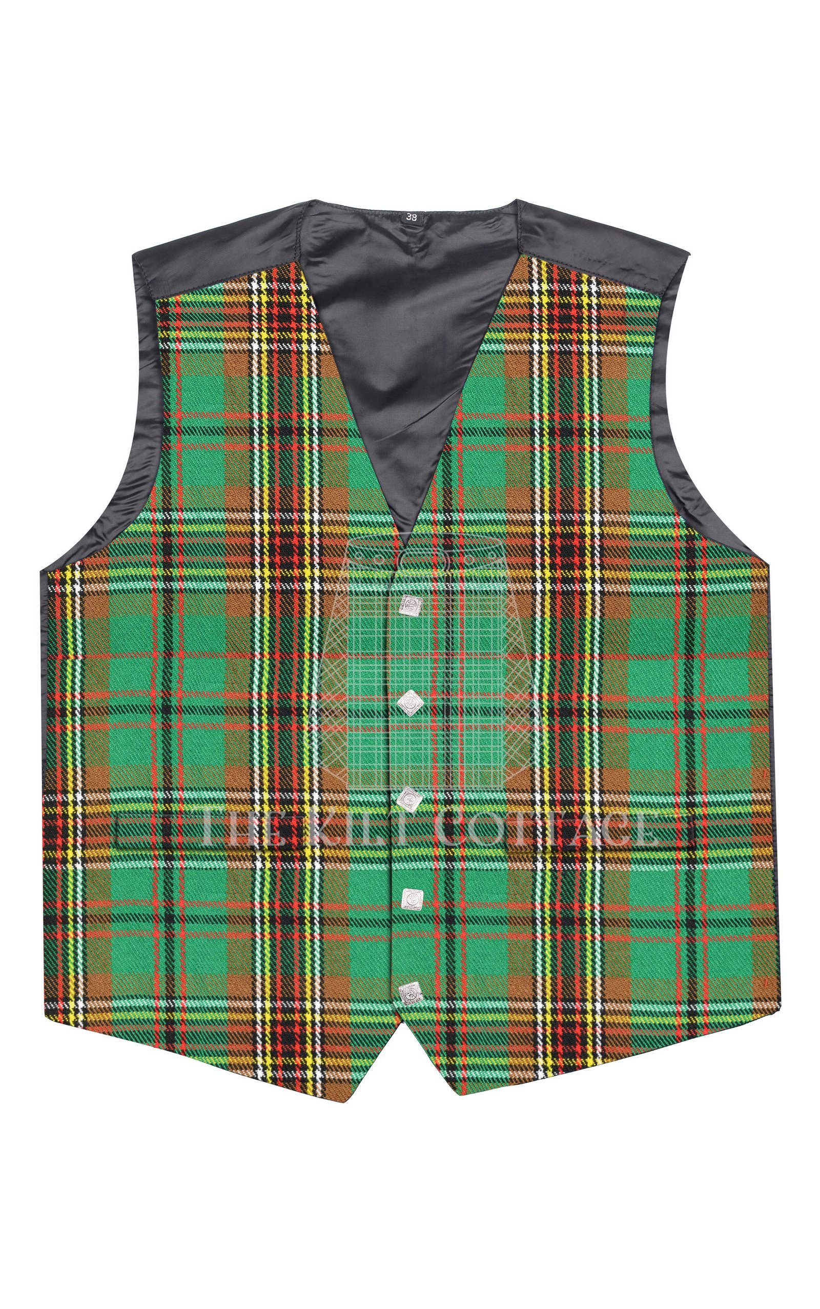 Tara Murphy Tartan 5 Buttons Argyll Waistcoat Tara Murphy Tartan 5 Buttons Argyll Waistcoat