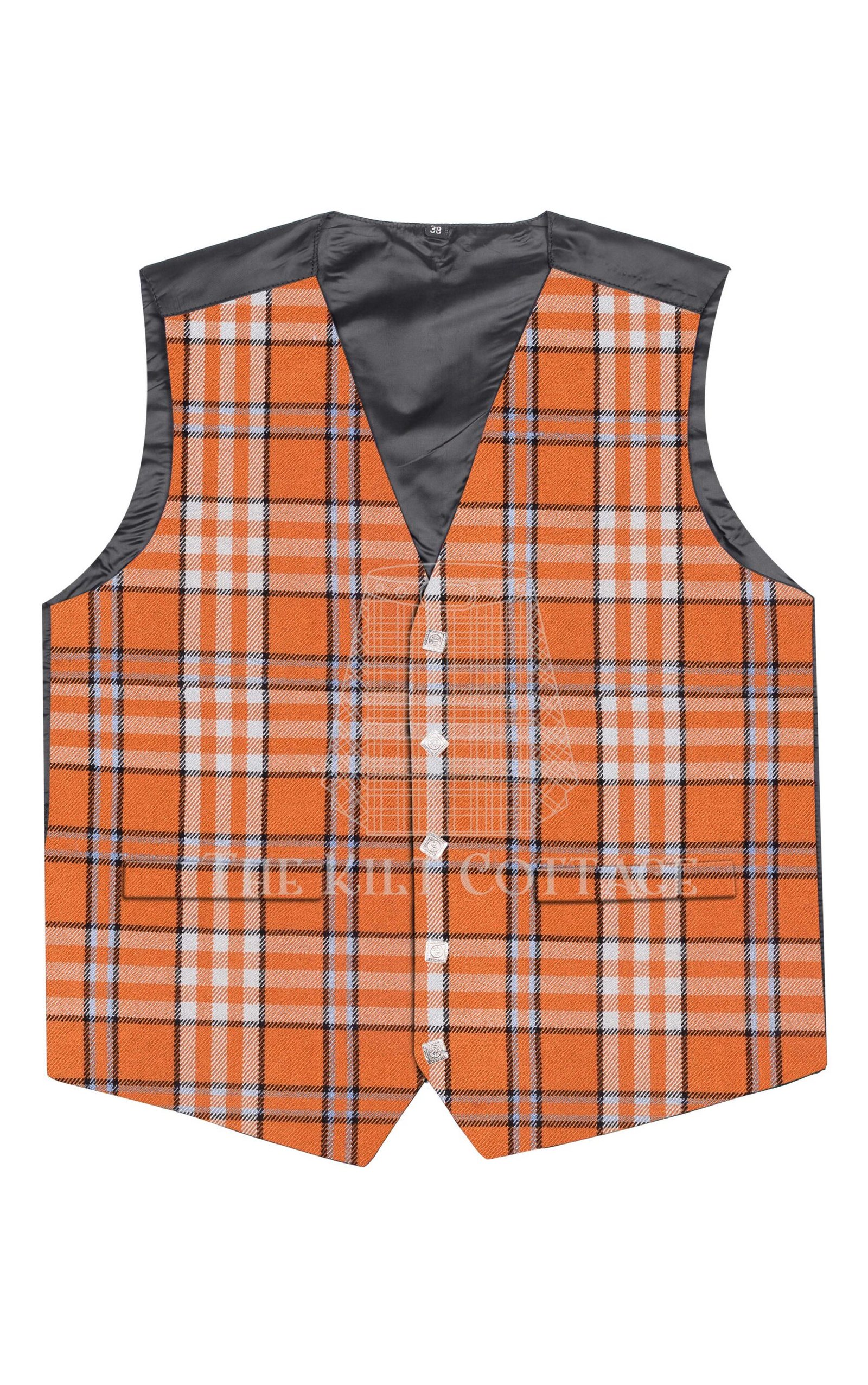 Tennessee Tartan 5 Buttons Argyll Waistcoat