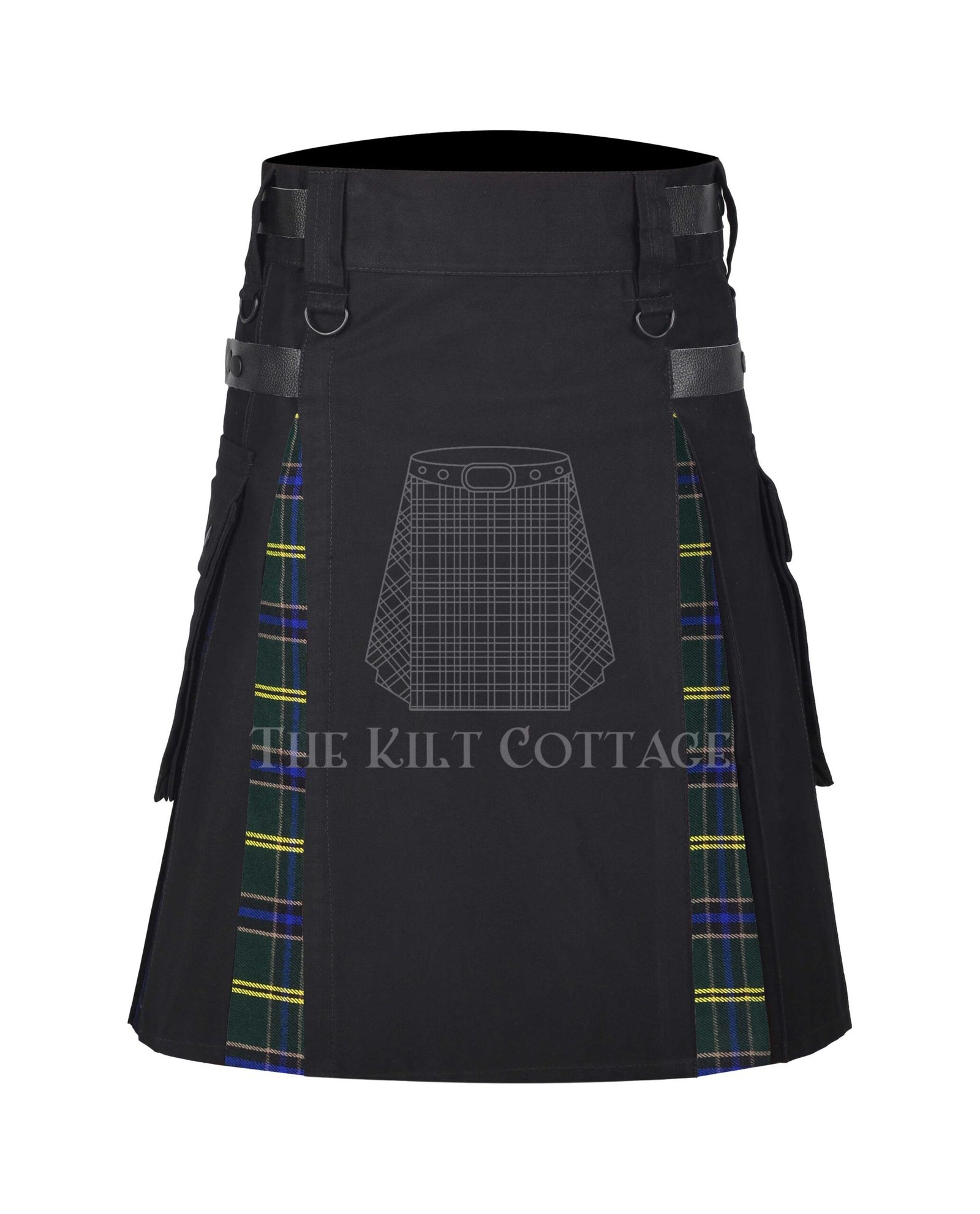 US Atmy Tartan Hybrid kilt