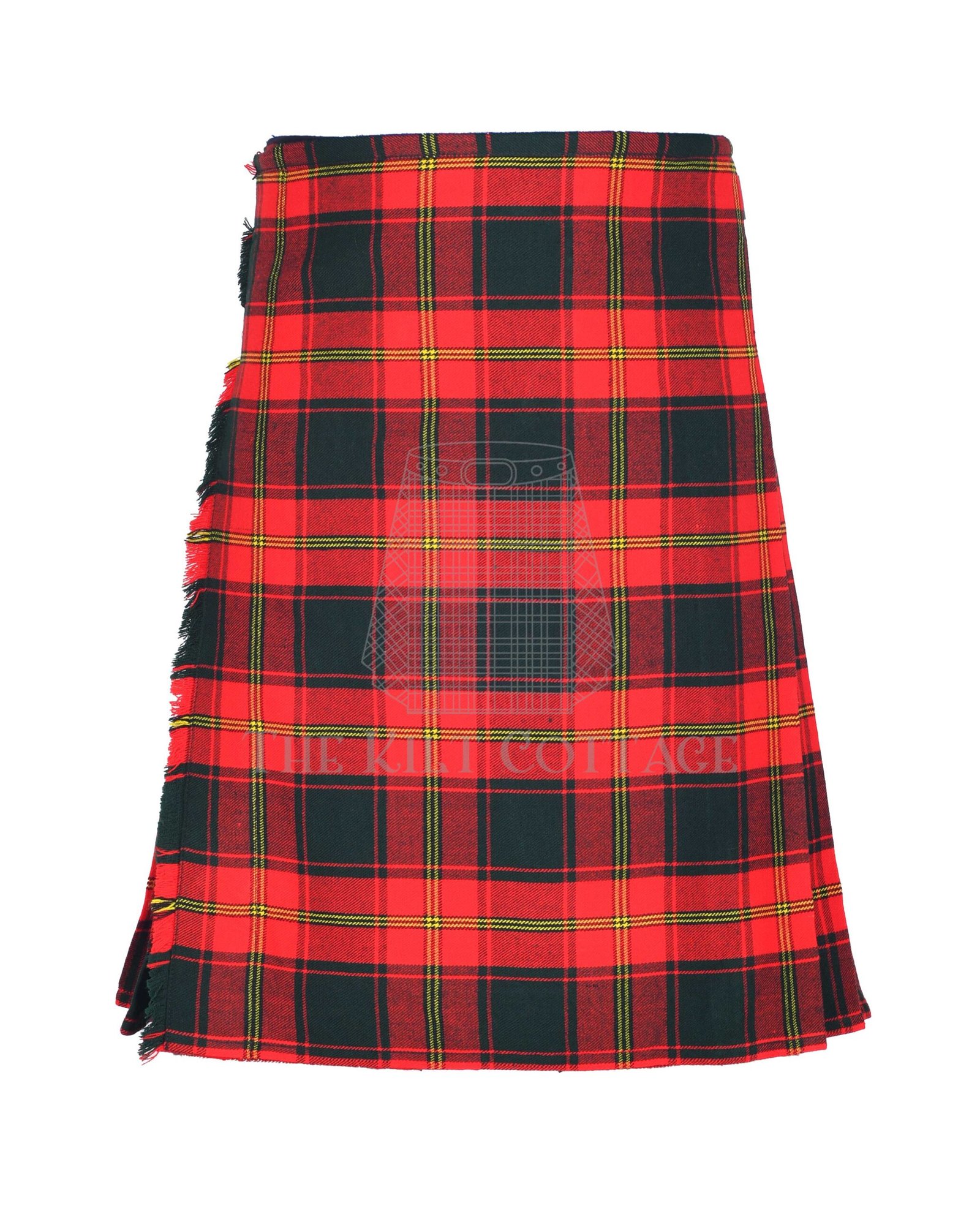 Ulster Red Modern Tartan 8 Yard Kilt