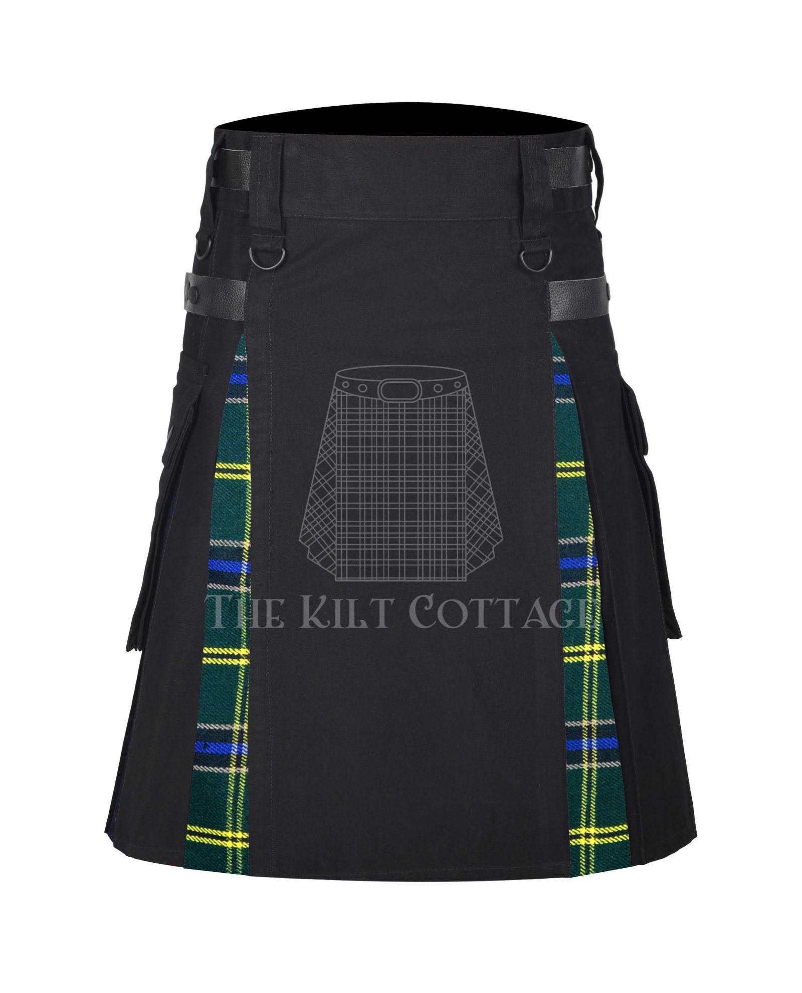 Us Army Tartan Hybrid Kilt