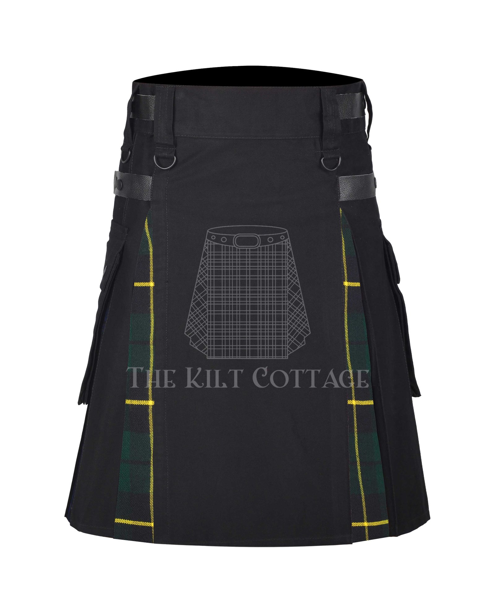 Wallace Hunting Tartan Hybrid kilt Wallace Hunting Tartan Hybrid kilt