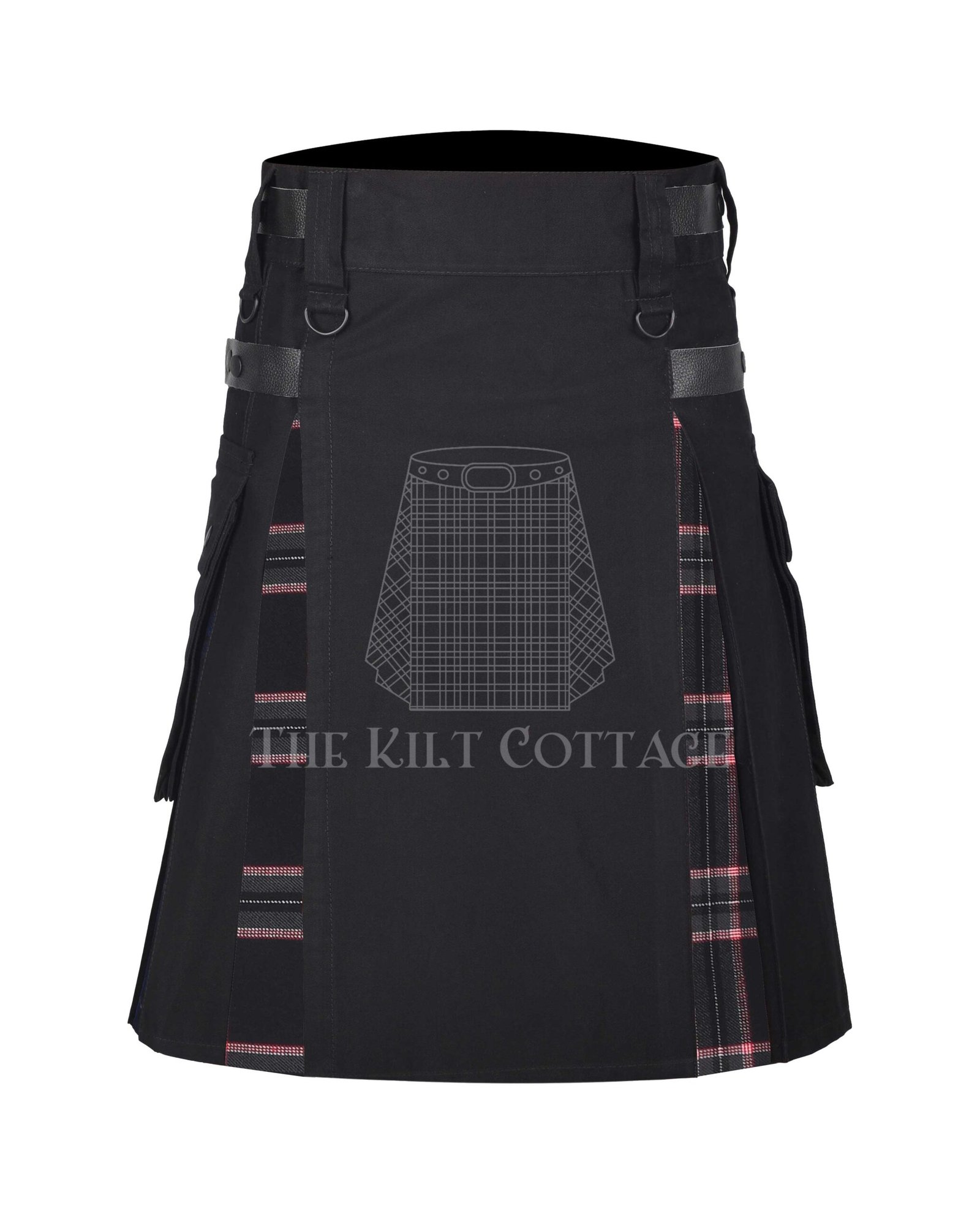 Witches Scotland Tartan Hybrid kilt